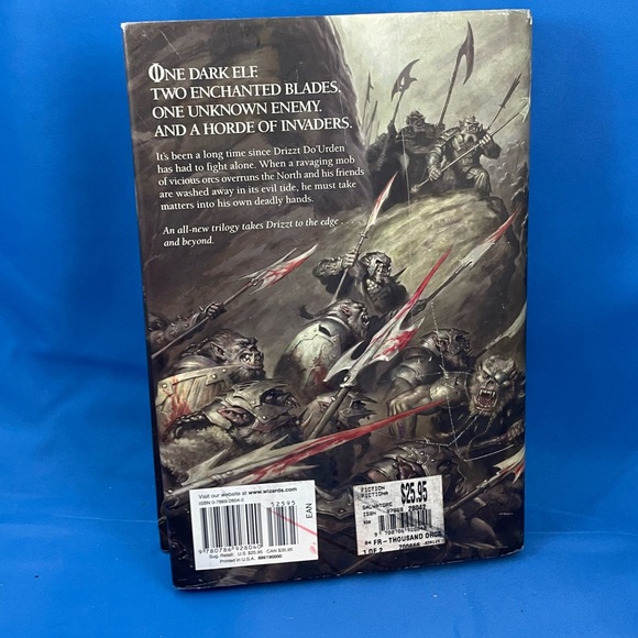 R.A. Salvatore ‘The Thousand Orcs’ hardcover book from Forgotten Realms series - Picture 3 of 9